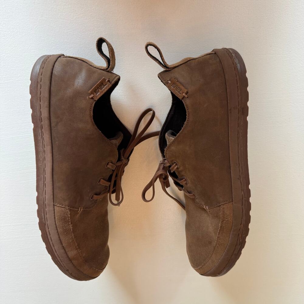 Teva Men's Canyon Life Leather Shoes Bison Brown Suede Size 11 Rugged Outdoor - Picture 6 of 11